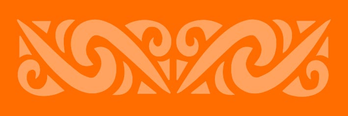 Orange pillar design